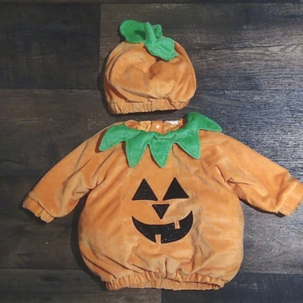 Baby Pumpkin Halloween outfit